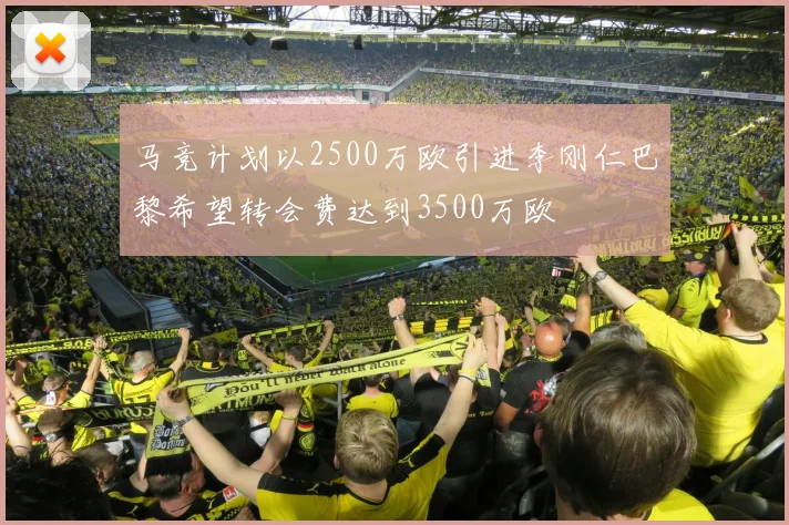 马竞计划以2500万欧引进李刚仁巴黎希望转会费达到3500万欧